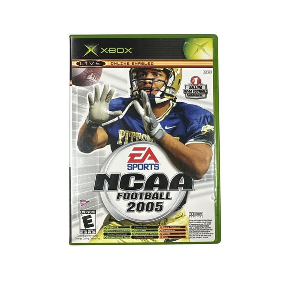 NCAA Football 2005 / Top Spin Combo (Microsoft Xbox, 2004) Complete, Tested - Picture 2 of 6